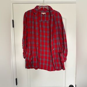 Max studio linen blazer size L